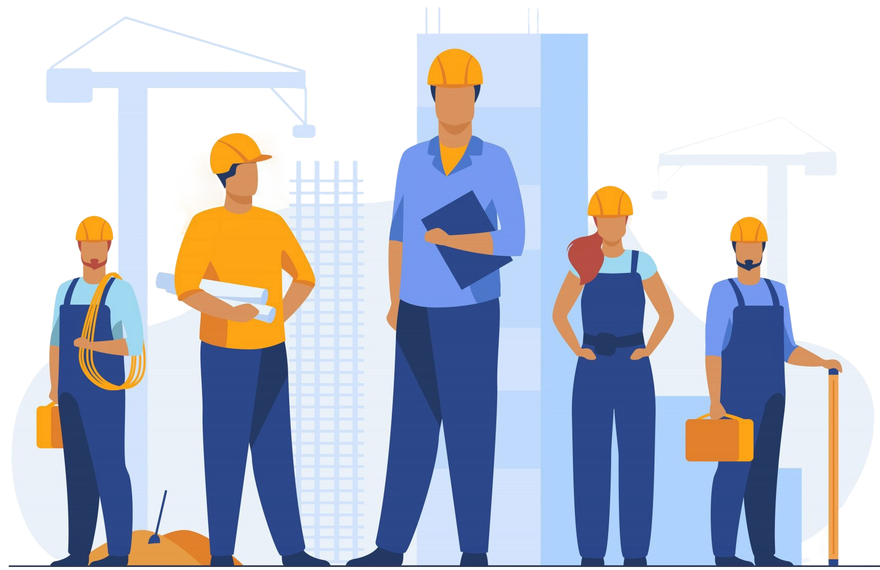 Contractors Illustration